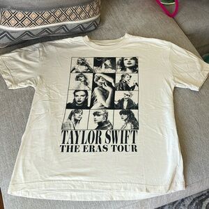 The eras tour oversized small tshirt